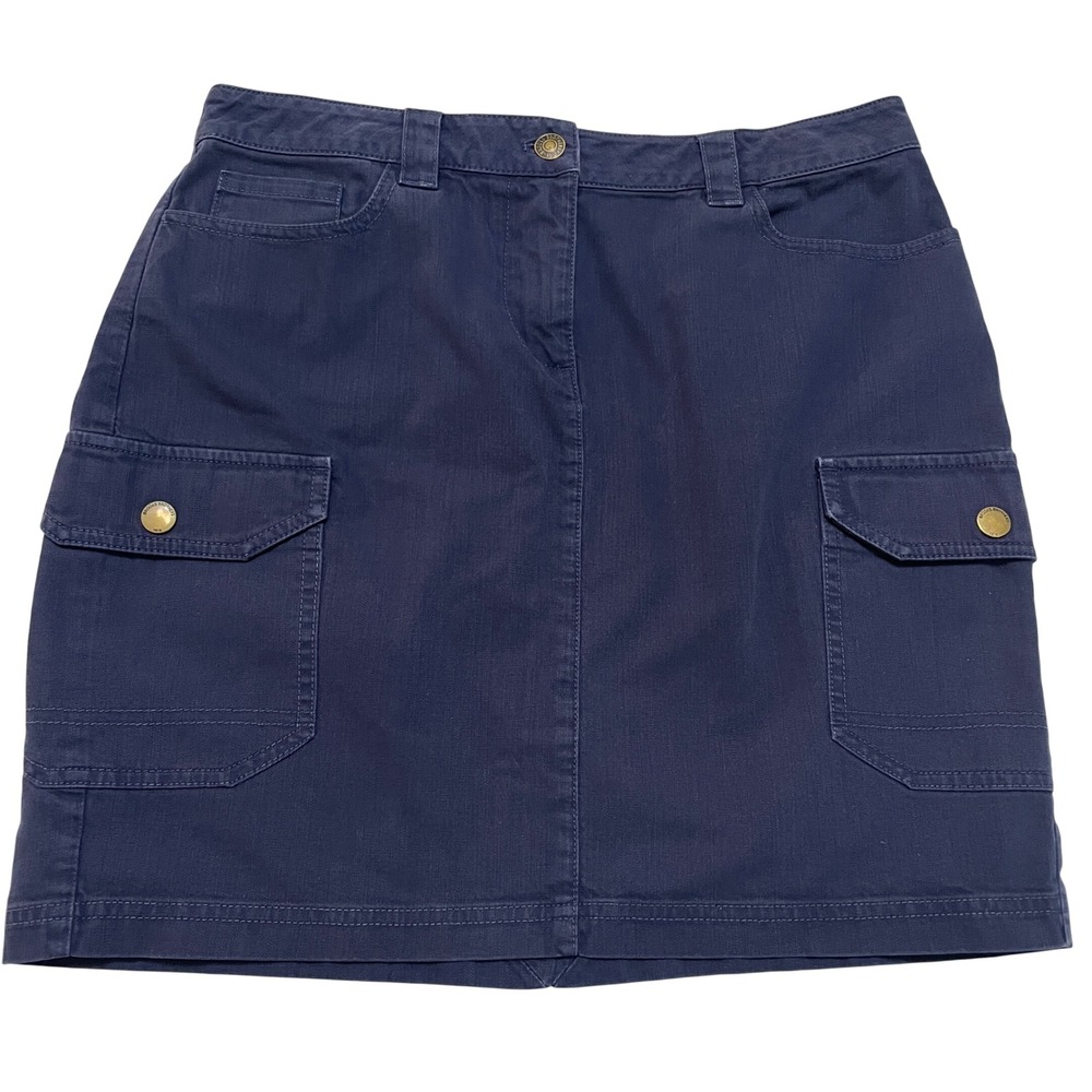 Brooks Brothers Womens Mini Skirt Cargo Preppy Classic Academia Office‎ Size 8